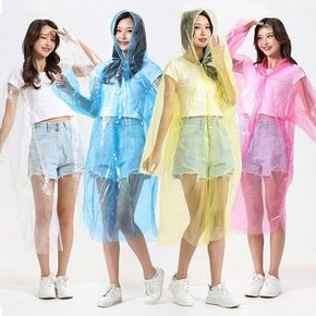 일회용비옷 일회용 우비 우의 레인코트 여행용 행사용 등산 캠핑
