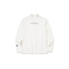 M T-LINE HIGHNECK UNDER T-SHIRTS 아이보리 EVR LS3XU72M IV