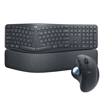  로지텍코리아 ERGO K860 WIRELESS + M575 ERGO (그래파이트)