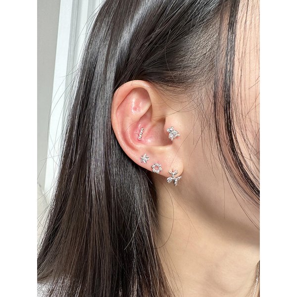 [925silver] Daily piercing (5type)