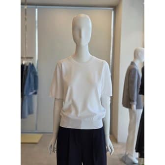 더아이잗 [여주점] [더 아이잗] 여성 하프 슬리브 브이넥 풀오버 니트(IS3M1PO841)