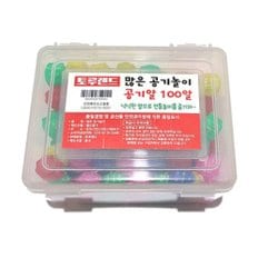 노리아트 (디머스)대용량 많은 공기놀이 공기알 공기돌 100알