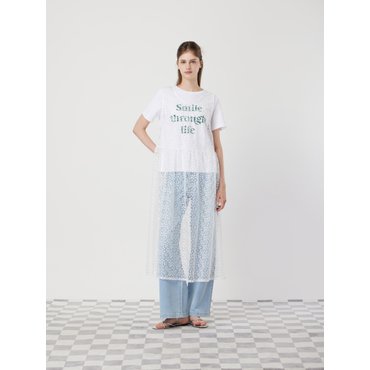 CC콜렉트 [씨씨콜렉트] 레이스 슬리브리스 레이어드 원피스_C252MSE066