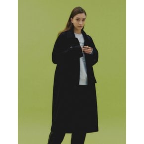 French Sleeve Balmacaan Coat_NAVY