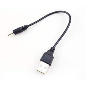티놀지 USB 전원 케이블 외경 2.0mm 내경 0.8mm 20cm 유에스비