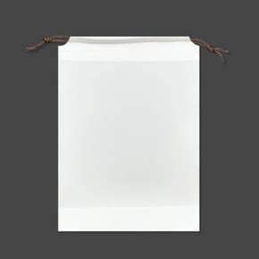 파우치 끈 반투명 M