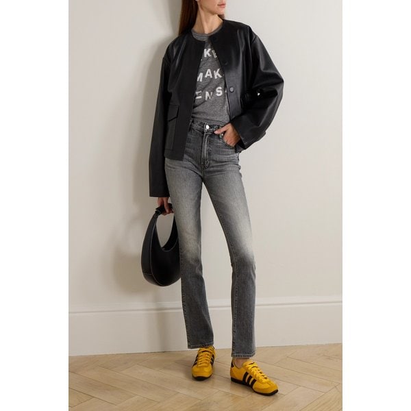 인사이더 스킴프 하이웨이스트 부츠컷 진 46376663162942616