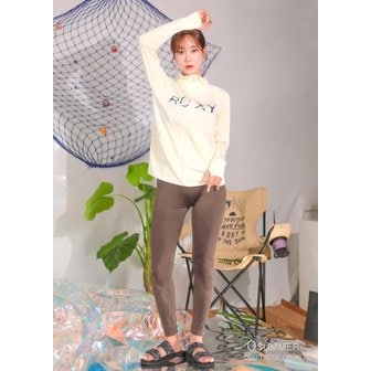 빌라봉 23 빌라봉 여성 워터 레깅스 BD013400 UV LOGO BAND LEGGING BRN