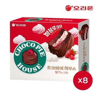  초코파이하우스 딸기앤크림 12P(408g) x 8개