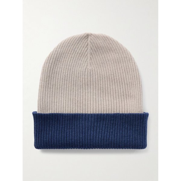 브루넬로쿠치넬리 리버시블 리브 캐시미어 비니 46376663162948128