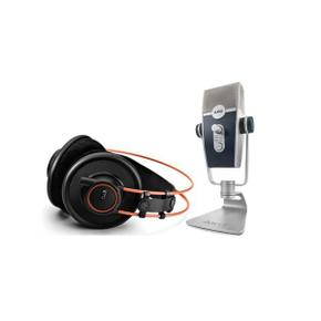 AKG 어커게이 LYRA USB 마이크+K712 PRO 개방형 모니터 헤드폰 세트