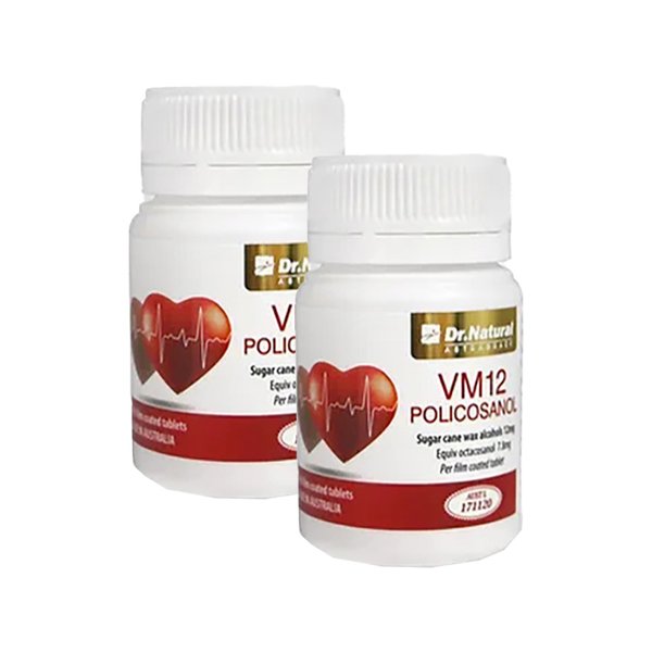 호주 닥터내츄럴 V-M 폴리코사놀 캡슐 12mg 180정 2팩