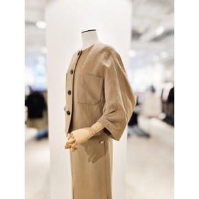 [파주점] 루즈핏 린넨 턱 슬리브 자켓 CR5A0JK771