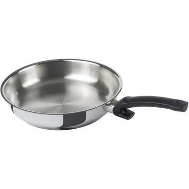  영국 휘슬러 프라이팬 Fissler Crispy Steelux Premium 24 cm Frying Pan Suitable for Inductio