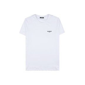 체스트 로고 코튼 티셔츠 AH1EF000 BB04 GAB