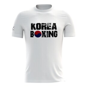 복싱 기능성 반팔티셔츠(SB02) 화이트