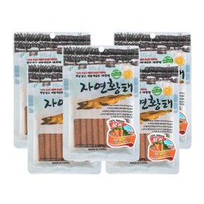 대관령 자연황태 당근스틱 70g - 5개묶음 - d