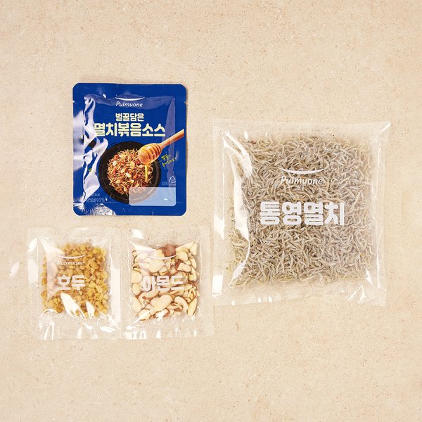 3분간편 통영멸치 볶음 만들기 (220g)
