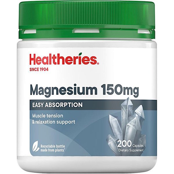 헬써리스 마그네슘 healtheries magnesium 150mg 200캡슐