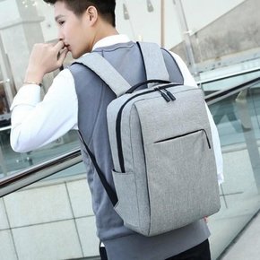 남성 심플 옥스포드 비지니스 백팩 노트북가방 (8444871A)