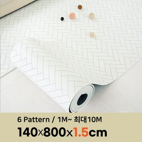 15T PVC 층간소음방지 롤매트 폭 140cm x 8m