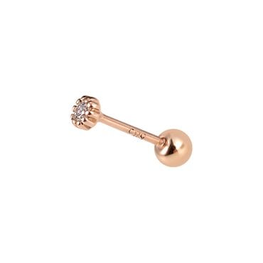 레쿠 14k 랩다이아몬드 1.8mm 랩 다이아몬드 피어싱