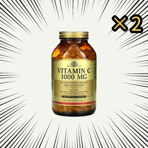 솔가 비타민C 1000mg 250캡슐 2통