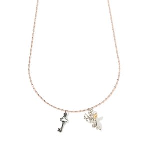 [New] LLP, Lampo Long Necklace Pendente, Silver, Strap