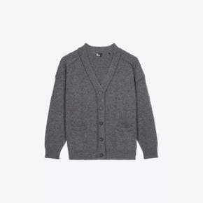 5464210 THE KOOPLES V-neck patch-pocket cashmere-blend cardigan