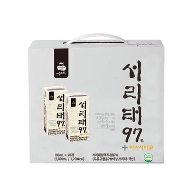 두보원 서리태97프로두유 190mlx20팩