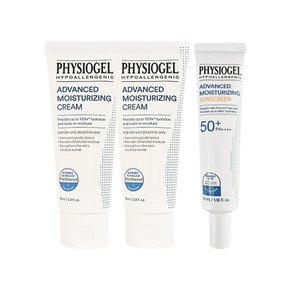 [홈쇼핑 최신상] 피지오겔 AMC 보습 크림 70ml 2개+선 크림 35ml