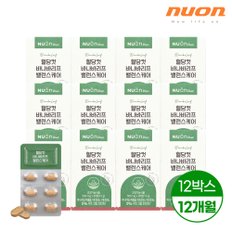 혈당컷 바나바리프 밸런스케어 500mg 30정 12박스/ 비타민B / 아연