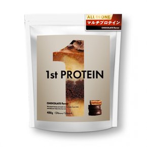 1st PROTEIN 450g) 퍼스트 단백질 유청 올인원 인공 감미료 미사용 비타민 11종 배합 미네랄 4종