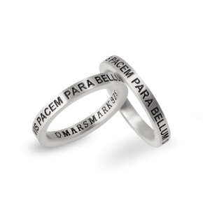 Mars Slogan Ring No.1_1EA