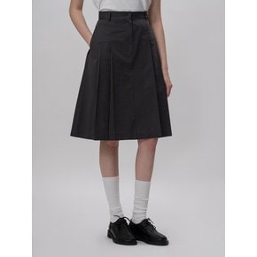 Fade midi skirt (charcoal)