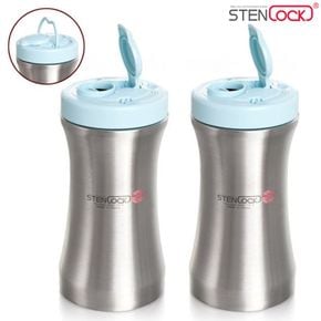 스텐 물병5호 1100ML 2P세트 냉장고 가정용 식당 물통[32034674]