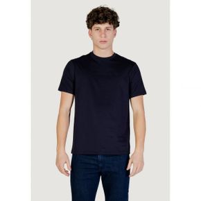 Armani Exchange 아르마니 익스체인지 기본 티셔츠 - 다크 블루 7854150