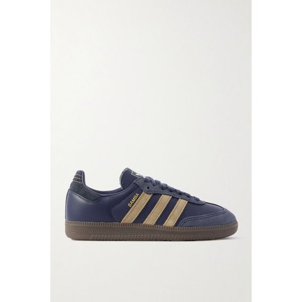 삼바 OG 스웨이드 트리밍 가죽 스니커즈 46376663162850273