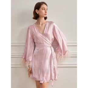 YY_V-neck lace night dress