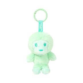 베이비 마일로 퍼 플러시 인형 키체인 그린 964917