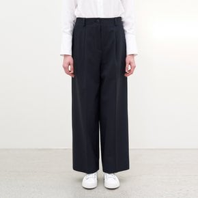 Twill texture wide pants M4APT311