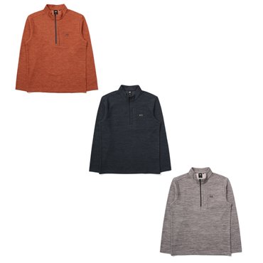 K2 KMU23217 FW 남성 기능성 FLYHIKE 멜란지 집업 티셔츠