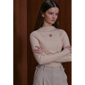 [시흥점] 여성  금속 장식 포인트 슬림 티셔츠 (ER4CL762)