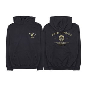 그레스트 후드티셔츠 CREST HOODIE BLACK GOLD