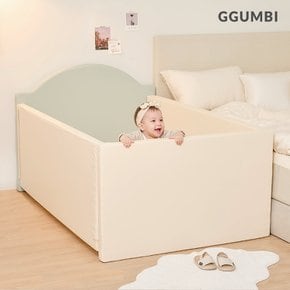 [애착 블랭킷 증정] 꿈비 60cm 하이가드 아기 범퍼침대 대형 (유아침대/안심가드)