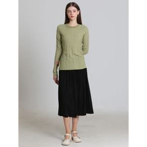 라운드넥 스트라이프 니트 탑  택가격  49000원 _P417758536