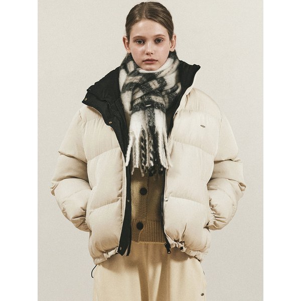 2-WAY REVERSIBLE PUFFER PADDING_CREAM
