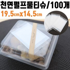 물티슈 100p 소풍일회용도시락 일회용 피크닉 19x14cm