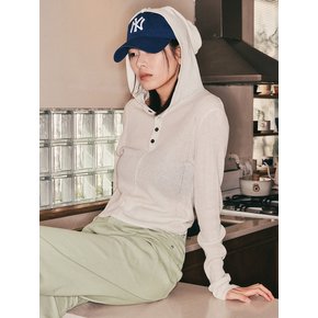 AR_Simple hooded knit top_3color