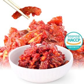 이금선 명장 낙지젓갈 500g 낙지젓 저온 숙성